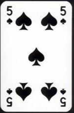 une carte pique